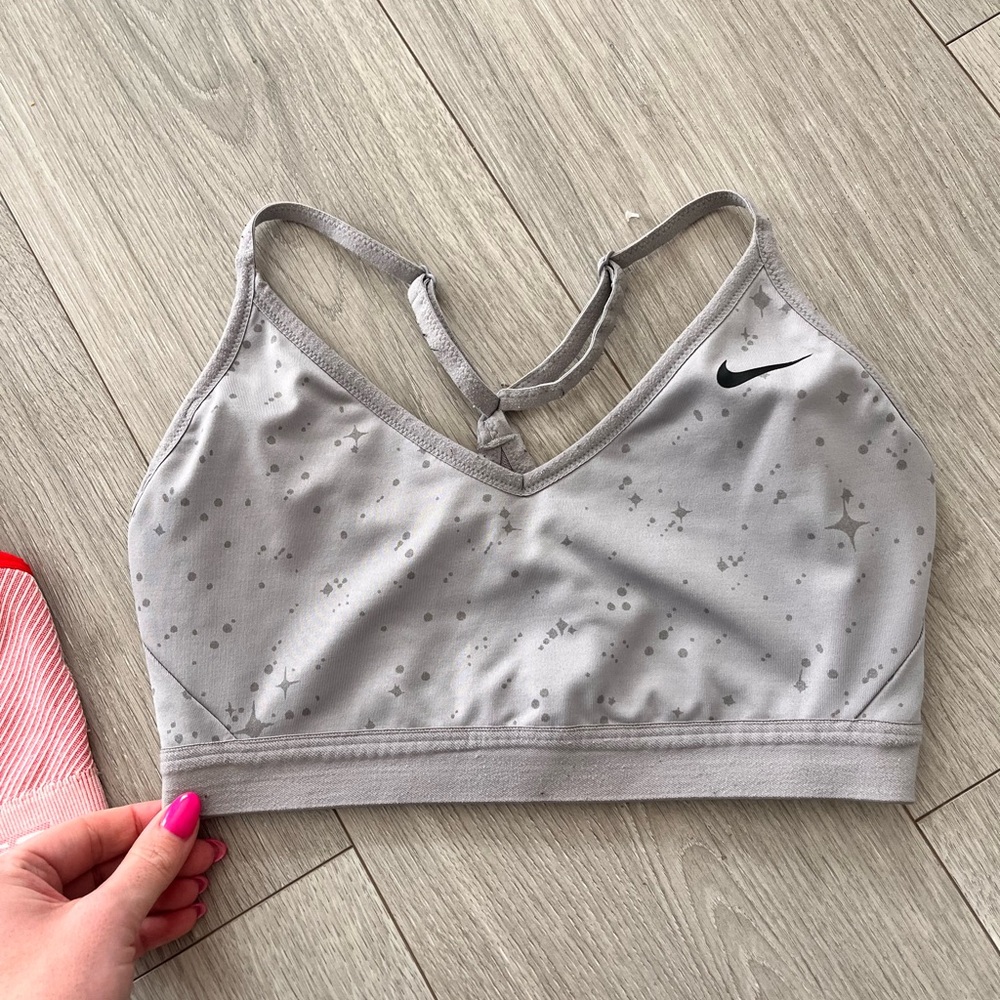 Nike Women's Starry Gray Sports Bra